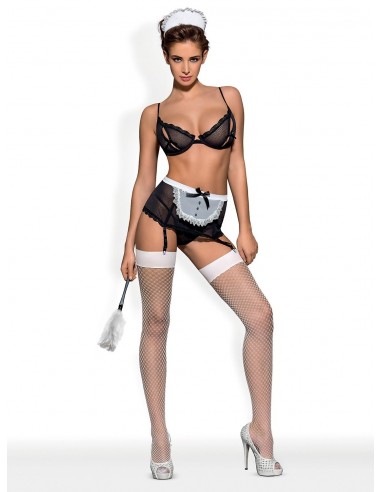 Strój Pokojówki Maidme 5-Częściowy - Kostiumy i przebrania erotyczne - 1
