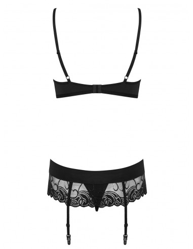 Komplet Bielizny Wonderia 3-Częściowy  S/M - Komplety bielizny erotycznej - 6