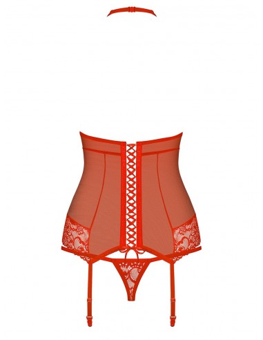 Zestaw 838-Cor-3 Gorset I Stringi - Komplety bielizny erotycznej - 6
