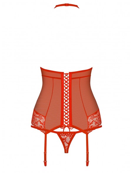 Zestaw 838-Cor-3 Gorset I Stringi - Komplety bielizny erotycznej - 6