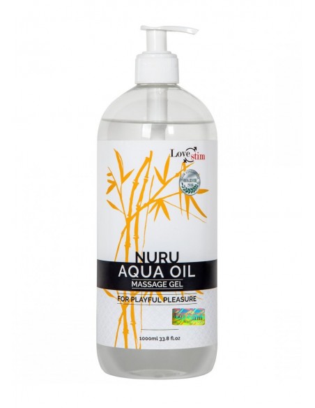 Olejek Do Masażu Nuru Aqua Oil 1000 ml - Olejki i żele do masażu - 1