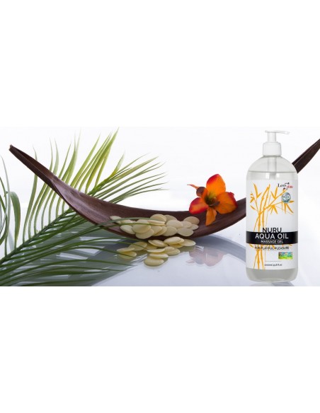 Olejek Do Masażu Nuru Aqua Oil 1000 ml - Olejki i żele do masażu - 3