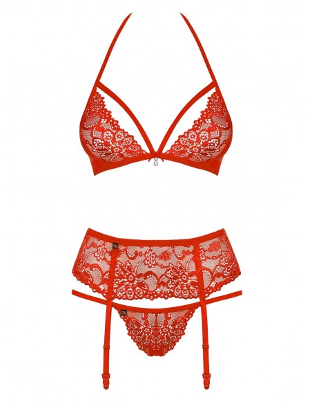 Komplet 3-Częściowy Bielizny Erotycznej 838-Seg-3 - Komplety bielizny erotycznej - 5