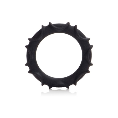 Pierścień erekcyjny Atlas Silicone Ring o średnicy 3,25 cm z elastycznym, stymulującym kołnierzem - 1