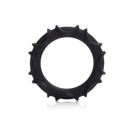 Pierścień erekcyjny Atlas Silicone Ring o średnicy 3,25 cm z elastycznym, stymulującym kołnierzem - 1