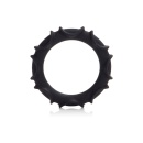 Pierścień erekcyjny Atlas Silicone Ring o średnicy 3,25 cm z elastycznym, stymulującym kołnierzem - 1