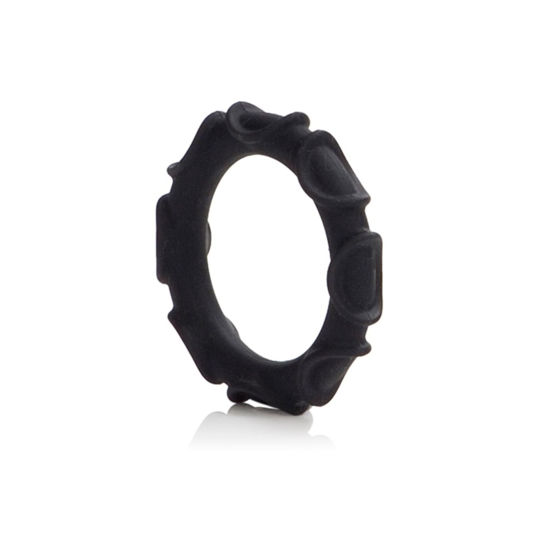 Pierścień erekcyjny Atlas Silicone Ring o średnicy 3,25 cm z elastycznym, stymulującym kołnierzem - 3