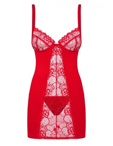 Bielizna Nocna Heartina Koszulka I Stringi  S/M - Koszule nocne - 5