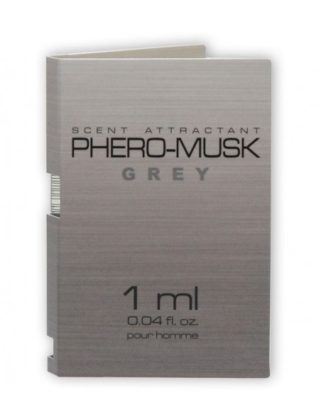 Feromony Dla Mężczyzn Phero-Musk Grey 1Ml. - Feromony męskie - 1