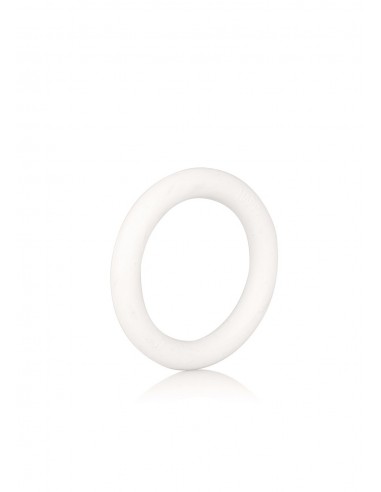 Pierścień na Penisa Rubber Ring White Small - Pierścienie erekcyjne niewibrujące - 3
