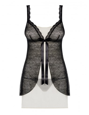 Bielizna nocna 811-Bab-4 Babydoll I Stringi L/Xl - Babydoll - 5