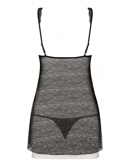 Bielizna nocna 811-Bab-4 Babydoll I Stringi L/Xl - Babydoll - 6