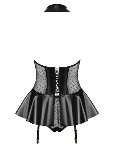 Zestaw 859-Cor-1 Gorset I Figi  S/M - Komplety bielizny erotycznej - 6