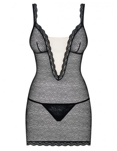 Bielizna Nocna 811-Che-1 Koszulka I Stringi L/Xl - Koszule nocne - 5