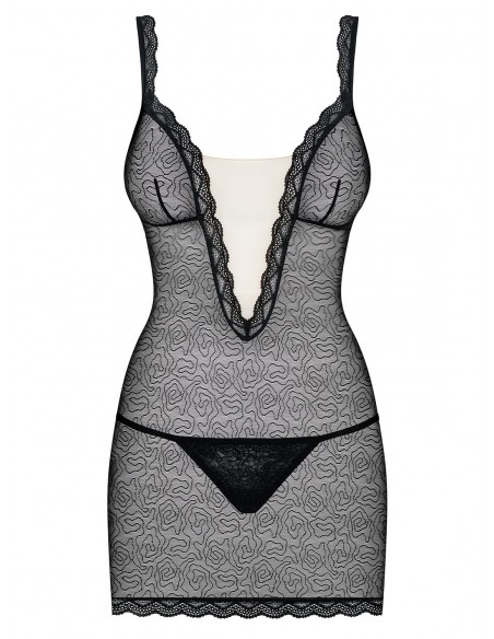 Bielizna Nocna 811-Che-1 Koszulka I Stringi L/Xl - Koszule nocne - 5