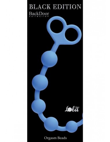 Kulki analne Orgasm Beads Blue - Kulki analne, koraliki analne - 2