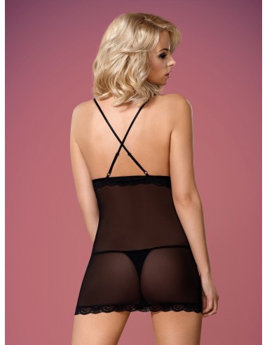 Bielizna Nocna 841-Che-1 Koszulka I Stringi L/Xl - Koszule nocne - 4