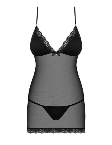 Bielizna Nocna 841-Che-1 Koszulka I Stringi L/Xl - Koszule nocne - 5