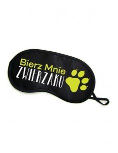 Maska Opaska Na Oczy ""Bierz Mnie Zwierzaku"" - Opaski i maski na oczy - 1 2