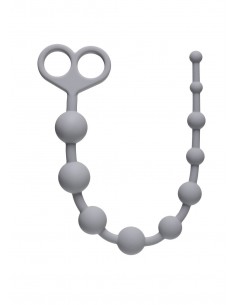 Kulki analne Orgasm Beads Grey - Kulki analne, koraliki analne - 1