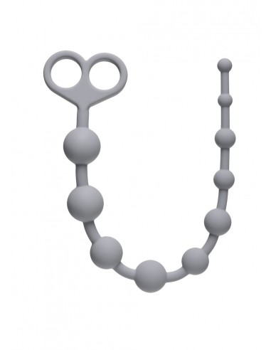 Kulki analne Orgasm Beads Grey - Kulki analne, koraliki analne - 1