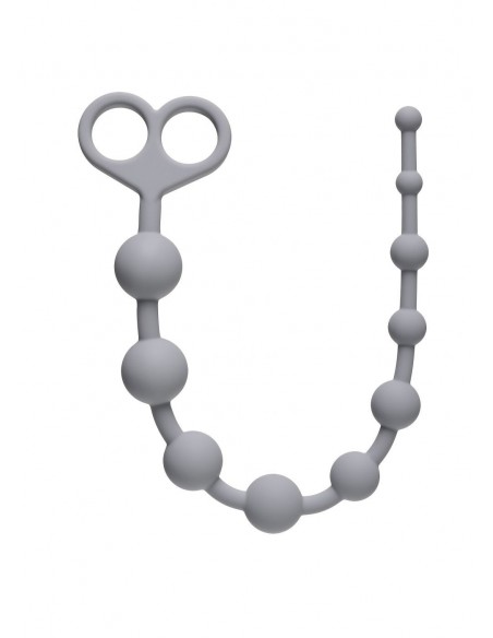 Kulki analne Orgasm Beads Grey - Kulki analne, koraliki analne - 1