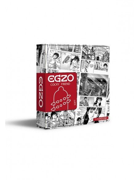 Prezerwatywa Z Dodatkową Stymulacją Egzo Dragon Lord`S - Prezerwatywy prążkowane, z wypustkami - 1