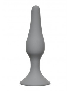 Korek analny Slim Anal Plug Large Grey - Korki analne silikonowe - 1