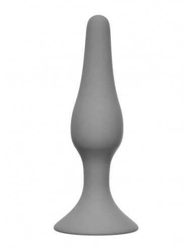 Korek analny Slim Anal Plug Large Grey - Korki analne silikonowe - 1