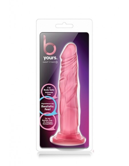 Żelowe Dildo B Yours Sweet N Hard 5 Pink - Dilda żelowe - 2