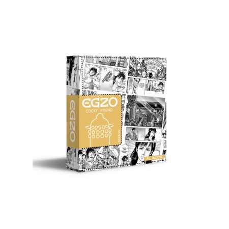 Prezerwatywy teksturowane Egzo Lucky Dude - 1