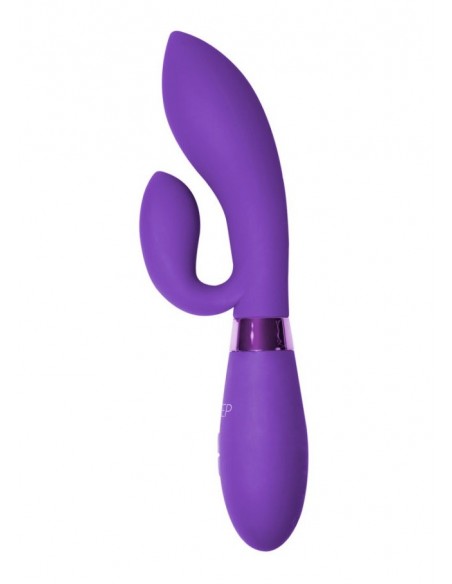 Ekskluzywny Wibrator Indeep Gina Purple - Wibratory Króliczki - 3