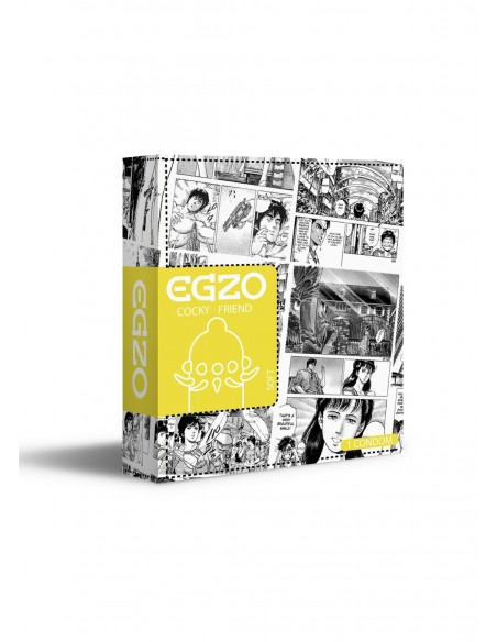 Prezerwatywa Z Dodatkową Stymulacją Egzo Bee`S Knees - Prezerwatywy prążkowane, z wypustkami - 1