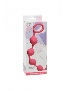 Kulki analne Anal Beads Long Pleasure Chain Pink - Kulki analne, koraliki analne - 1 2