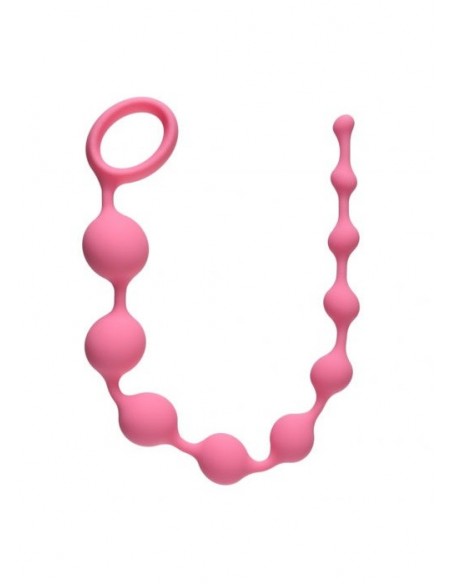 Kulki analne Anal Beads Long Pleasure Chain Pink - Kulki analne, koraliki analne - 1