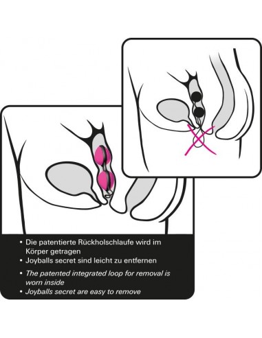 Kulki Gejszy Joyballs Secret I Z Silikonu Medycznego - Kulki Gejszy Podwójne i Pojedyncze - 36