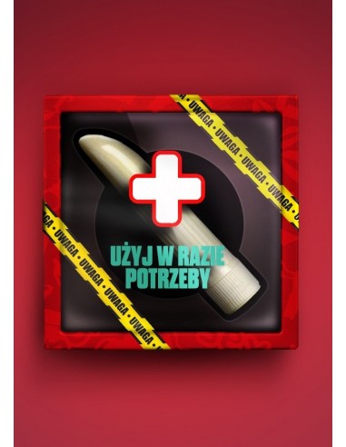 Wibrator Awaryjny Wibrator Biały - Śmieszne gadżety, prezenty - 3