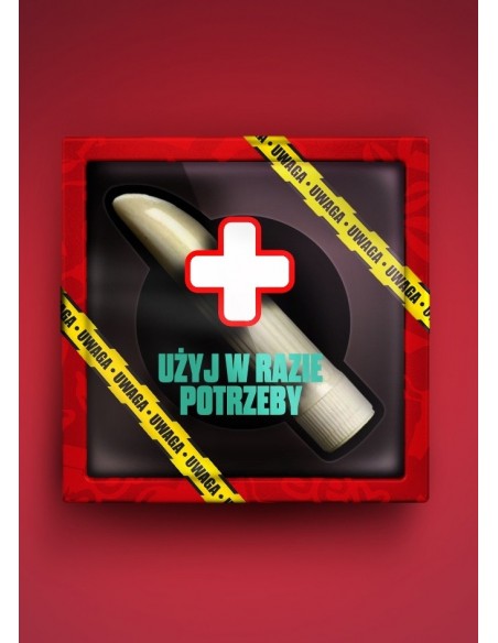 Wibrator Awaryjny Wibrator Biały - Śmieszne gadżety, prezenty - 3