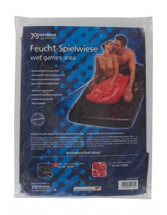 Prześcieradło WetGAMES area 180 x 260 cm Black - Pozostałe gadżety BDSM - 1