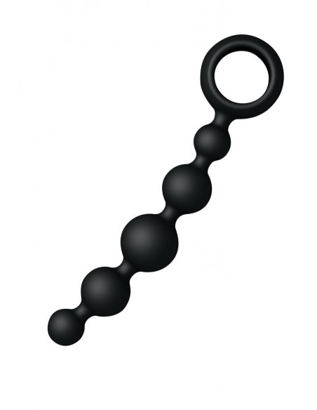 Kulki analne Joyballs Anal Wave, Short, Black - Kulki analne, koraliki analne - 1