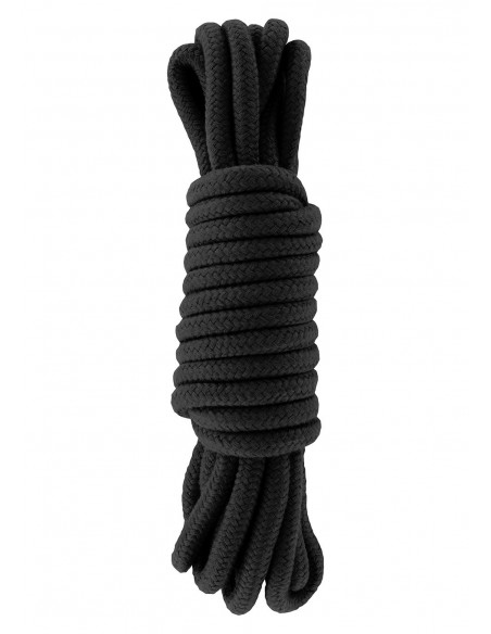 Lina BDSM Bondage Rope Black 5 m - Liny, sznury BDSM - 1