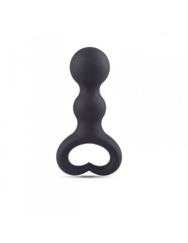 Korek analny Plug Anale Heart Clip Ball - Korki analne silikonowe - 1