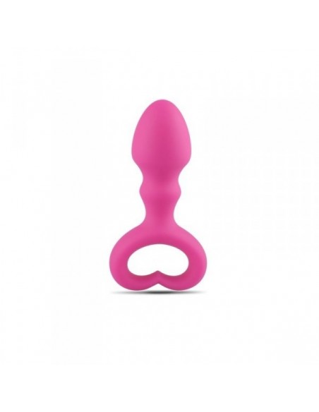 Korek analny Plug Anale Heart Clip Tip - Korki analne silikonowe - 1