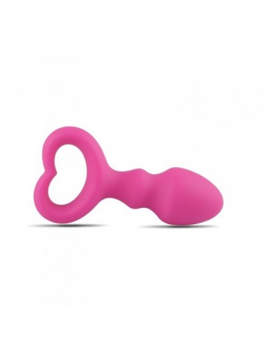 Korek analny Plug Anale Heart Clip Tip - Korki analne silikonowe - 2