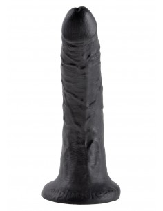 Dildo Cock 7 Inch Black - Dilda realistyczne - 1