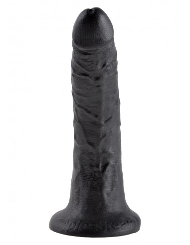 Dildo Cock 7 Inch Black - Dilda realistyczne - 1