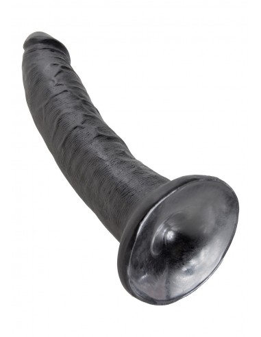 Dildo Cock 7 Inch Black - Dilda realistyczne - 5