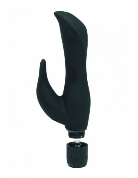 Wibrator Króliczek Timeless Rabbit Black Massager - Wibratory Króliczki - 4