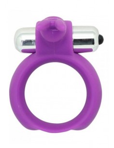 Pierścień na Penisa wibrujący Timeless Vibring Fioletowy - Pierścienie erekcyjne wibrujące - 1 2