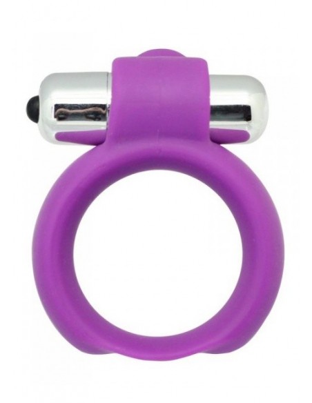 Pierścień na Penisa wibrujący Timeless Vibring Fioletowy - Pierścienie erekcyjne wibrujące - 3